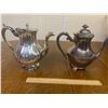 Image 1 : LOT OF PLATED TEA POTS