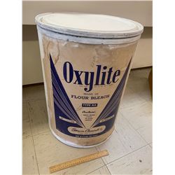 VINTAGE FLOUR BLEACH BARREL