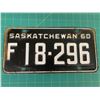Image 1 : 1960 SASKATCHEWAN LICENCE PLATE