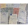 Image 3 : 1960s LOT OF VINTAGE GAS STATION INVOICE RECEIPTS