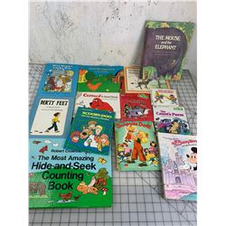 LOT OF VINTAGE CHILDRENS BOOKS