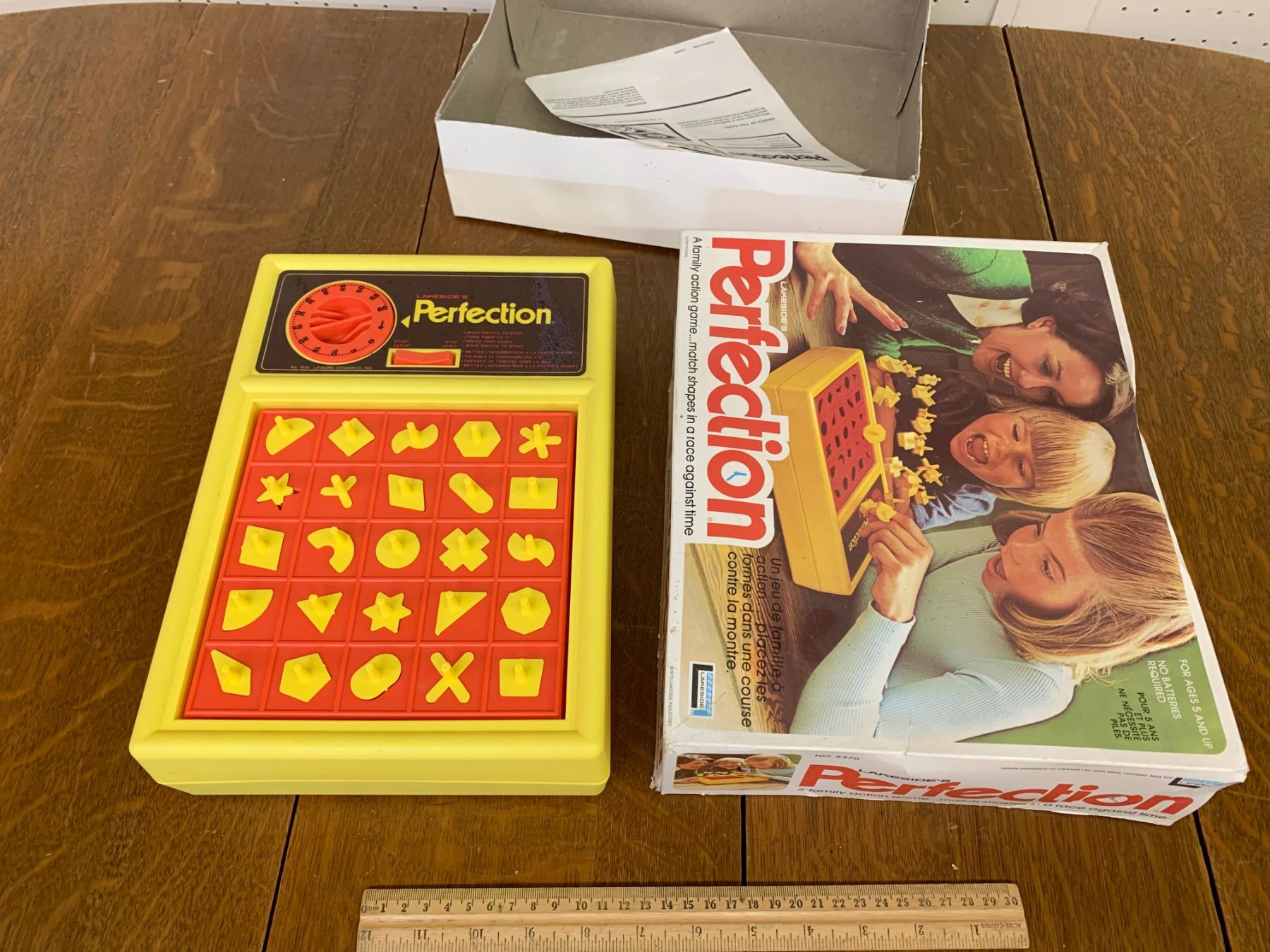 VINTAGE PERFECTION GAME WITH BOX