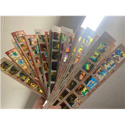 LOT OF VINTAGE 1966 KENNER GIVE A SHOW CARTOON SLIDES WALT DISNEY AND MORE