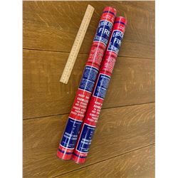 LOT OF 2 VINTAGE LIBERTY TUBE FIRE EXTINGUISHERS