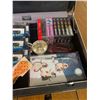 Image 3 : BRIEFCASE AND CONTENTS BLANK CASSETTE TAPES ETC