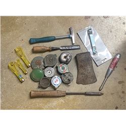 LOT OF MISC TOOLS ETC