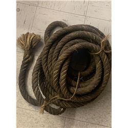 LENGTH OF ANTIQUE ROPE