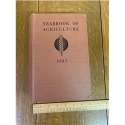 1937 YEARBOOK OF AGRICULTURE BOOK