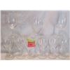 Image 1 : 9 ASSORTED WINE GLASSES