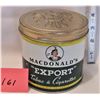 Image 1 : MACDONALDS EXPORT A TOBACCO CAN