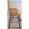 Image 2 : WOODEN HIGH CHAIR
