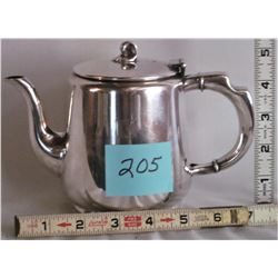 MORTON PARKER "1930'S" SILVER PLATE TEAPOT "EPNS CANADA"