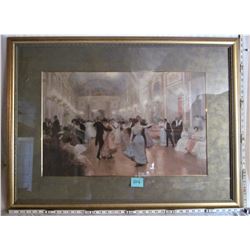 26"x36" BALLROOM FRAMED PRINT