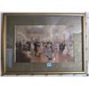 Image 1 : 26"x36" BALLROOM FRAMED PRINT