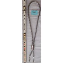 26" WOVEN S/C METAL BOW TIE