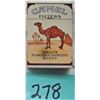 Image 2 : MINIATURE CAMEL FILTERS CIGARETTE BOX "LIGHTER"