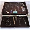 Image 1 : JEWELERY BOX AND CONTENTS