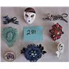 Image 1 : 8 ASSORTED FANCY BROACHES