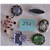 Image 1 : 6 ASSORTED FANCY BROACHES
