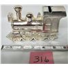 Image 1 : 6" CHROME "TRAIN LOCOMOTIVE"