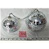 Image 1 : 4"x6" MIRRORED DISCO BALLS