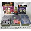 Image 1 : ASSORTED HALLOWEEN NEW CANDLES, CANS, WINDOW SILHOUETTES