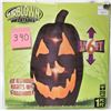 Image 1 : 6' "INFLATABLE" BLACK HALLOWEEN PUMPKIN