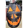 Image 2 : 6' "INFLATABLE" BLACK HALLOWEEN PUMPKIN