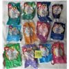 Image 1 : LOT ALL 12 NEW MCDONALDS 1999 TEENIE BEANIE BABIES