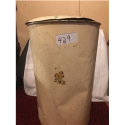 429-VINTAGE FLOUR BIN 1950’S