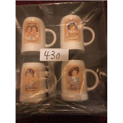 430-HIRES ROOT BEER COLLECTOR MUGS SET OF 4