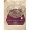 Image 1 : 439-PINWHEEL CRYSTAL FRUIT BOWL 8 INCHES   MADE IN EAST GERMANY