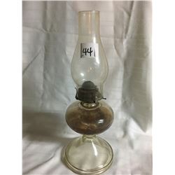 441-1940’S VINTAGE KEROSENE LAMP/BURNER MARKED WHITE FLAME LIGHT CO/GRAND RAPIDS MICHIGAN 16 1/4”