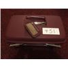 451-VINTAGE SAMSONITE SATURN III BURGANDY TRAIN CASE WITH COSMETIC TRAY/MIRROR 1980’S