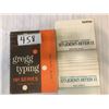 Image 1 : 458-VINTAGE GREGG TYPING MANUAL1953/ STUDEN RITER II MANUAL