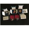 Image 1 : 482-COLLECTION OF 5 AVON STATEMENT RINGS