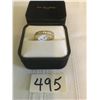 Image 1 : 495-FIFTH AVENUE COLLECTION GENUINE AUSTRALIAN CRYSTAL WAVE RING SIZE7.5
