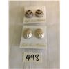 Image 1 : 498-FIFTH AVENUE COLLECTION SET OF 2 GENUINE AUSTRALIAN CRYSTAL CLIP EARRINGS
