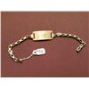 Image 1 : ID Bracelet, Gold Plate on Sterling, dated May 10, 1945