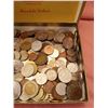 Image 4 : Cigar box with coins
