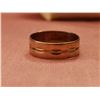 Image 3 : 10 kt Gold band size 8