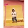 Image 3 : Paintings of Inuit boy and girl from Fort Smith NWT, 1960