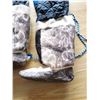 Image 2 : Inuit boots, handmade, 12‘‘ heel to toe, 16” high, lined