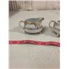 Image 3 : NIPPON CREAM AND SUGAR SET W/GOLD TRIM