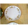 Image 4 : WEDGE WOOD "DEER PLATE " WITH THREE MAPLE LEAF PATTERN DINNER PLATES