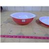 Image 2 : PINK PYREX CASSEROLE + PIE PLATE DISH