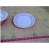 Image 5 : PINK PYREX CASSEROLE + PIE PLATE DISH