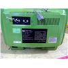 Image 9 : 1960'S-70'S LIME GREEN TOSHIBA PLASTIC BLACK AND WHITE PORTABLE TV