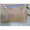 Image 2 : HAND TOOLED LEATHER DUFFLE BAG