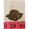 Image 2 : BUFFALO HEAD " PRINCE ALBERT VOLUNTEER" COPPER BADGE - PARK BADGE